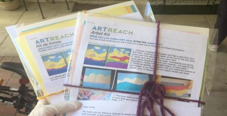 ArtReach Delivers Artist Kits