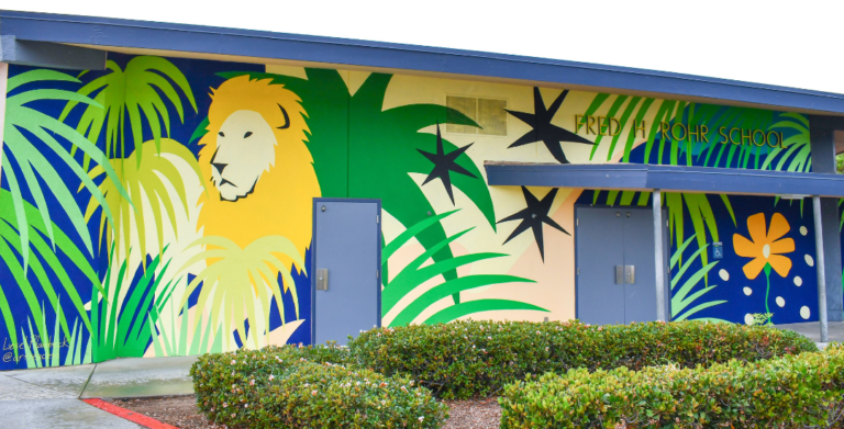 Rohr Elementary Unveils Art Mural